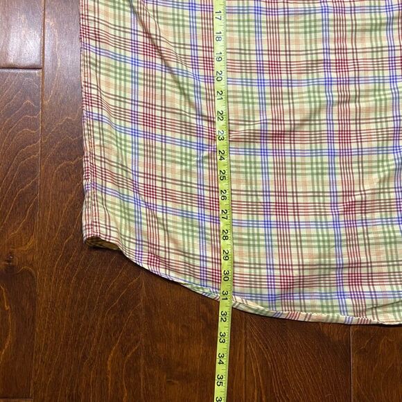 Burberry London Regular Fit Casual Plaid Multicolor Button Front Shirt Size L - Picture 8 of 8
